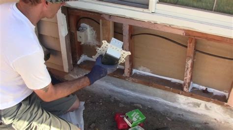 how to install junction box in stucco|stucco siding box installation.